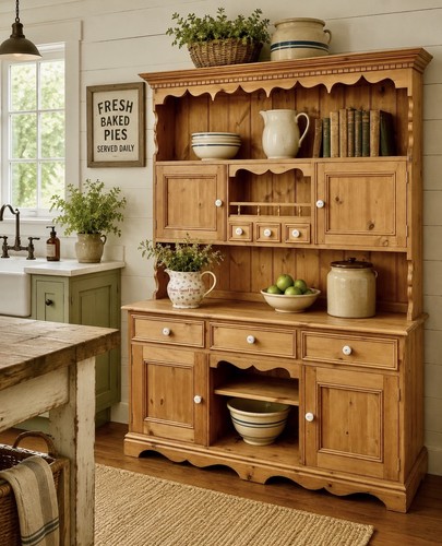Vintage solid pine welsh - vintage,