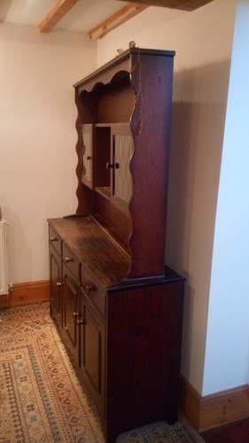 Welsh dresser dark wood - welsh,