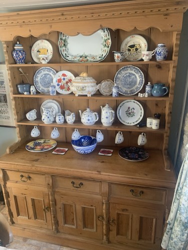 Large vintage pine kitchen