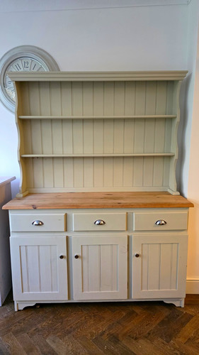 Painted welsh dresser - painted,