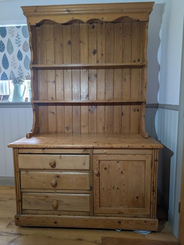 Pine welsh dresser - pine,