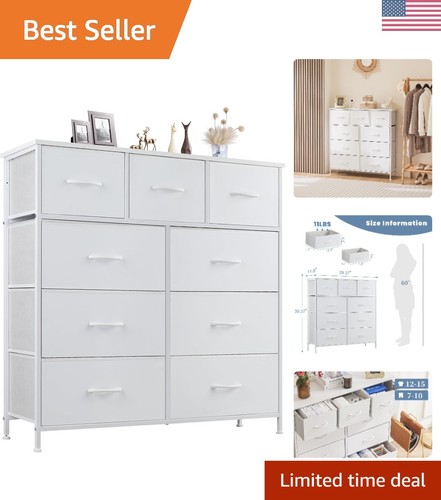 Elegant drawer dresser - elegant, 9-drawer